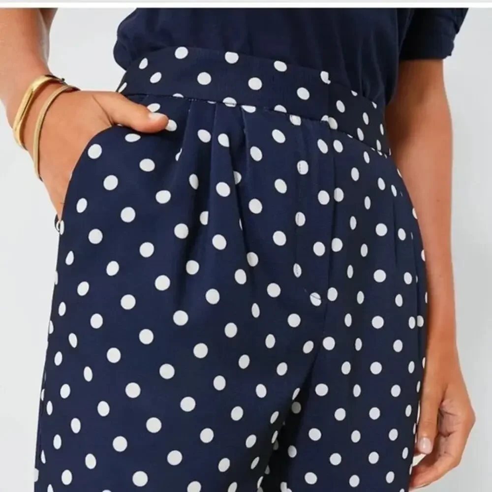 TUCKERNUCK Polka Dotted Pixie Pant Ladies Size S NWT Retail $178 Tuckernuck